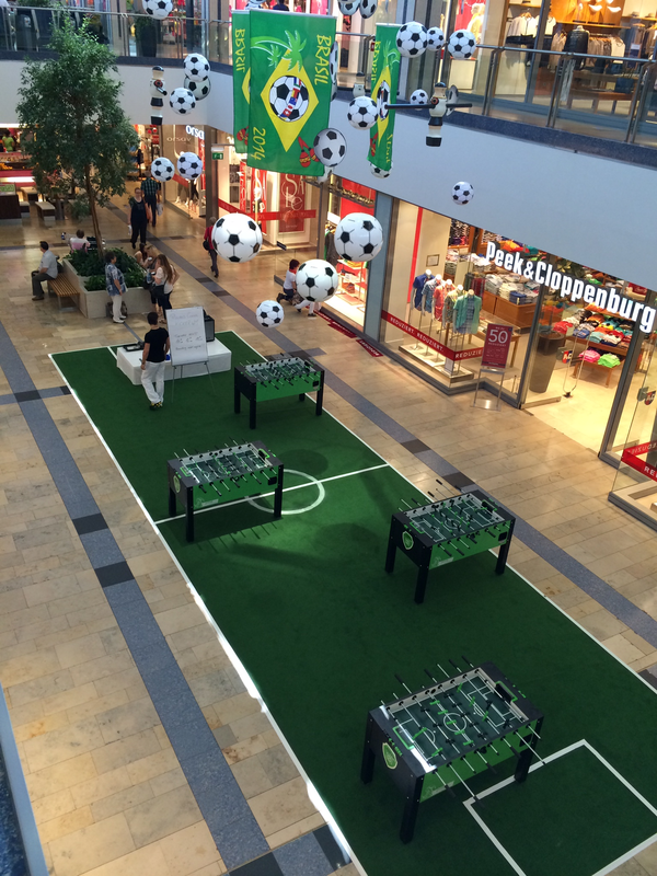 EventKickern im Einkaufszentrum