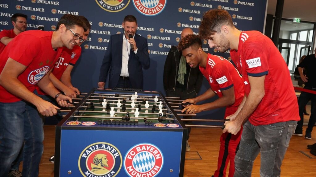 FC Bayern & EventKickern mit Paulaner